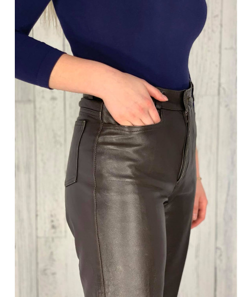 Tristan & Iseult pantalon en cuir