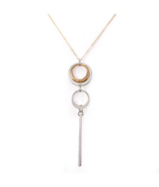 Necklace circles and stick