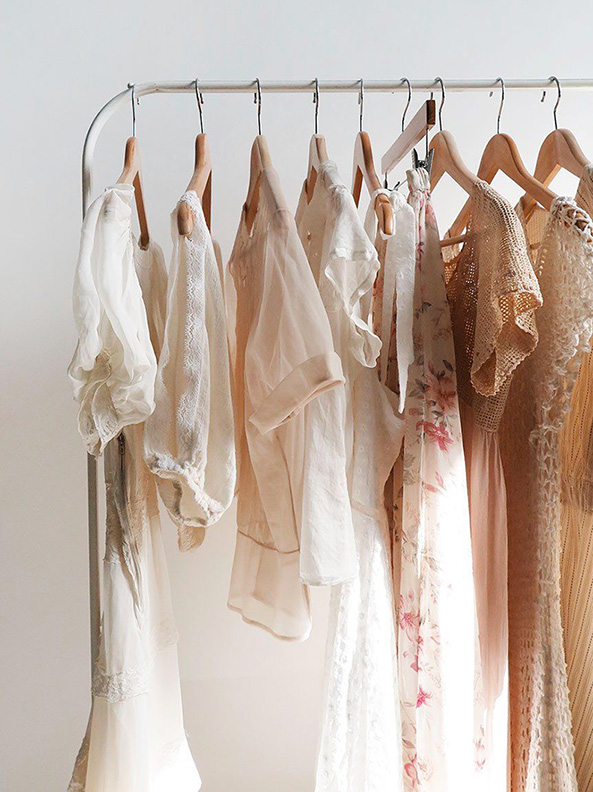Rack of clothes